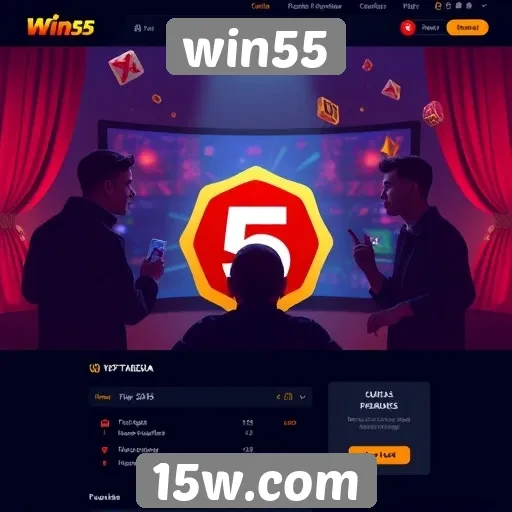 Experiência de usuários no site Win55